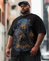 Herren T-Shirt The Headless Horseman in Übergröße